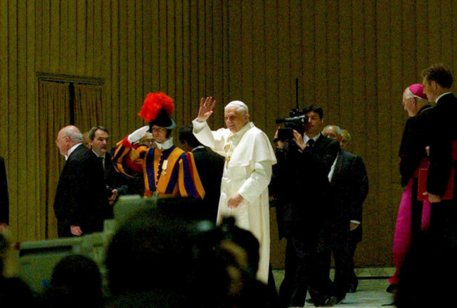 apr-23-2005-vatican-city-italy-pope-benedict-xvi-waves-after-speaking-to-members-of-the-media-and-guests-at-paul-vi-hall-in-vatican-city-rome-italy-mandatory-credit-photo-by-san-antonio-expres